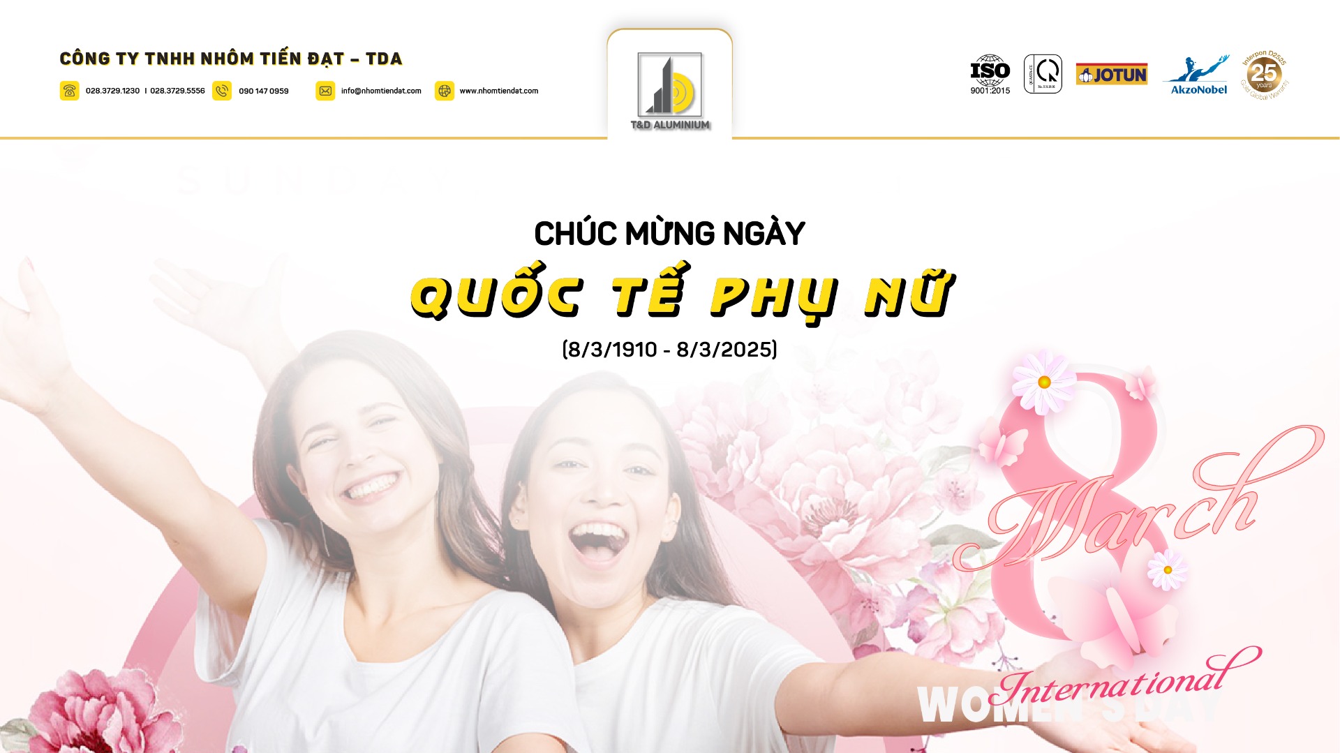 Ngày Quốc tế Phụ nữ 8/3!